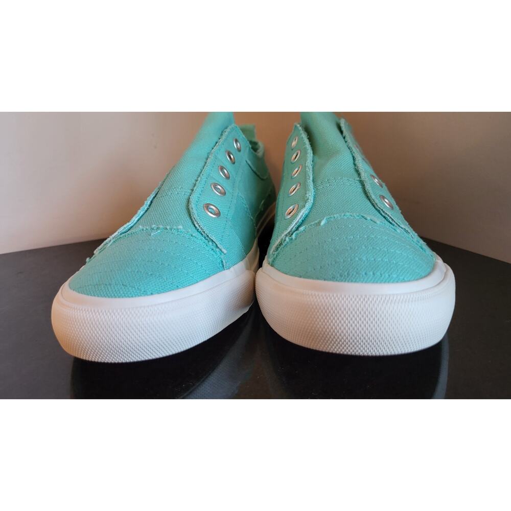 NEW Corkys Tennis Shoes Aqua Babalu Womens Size 10 Slip On Sneakers - Picture 3 of 16